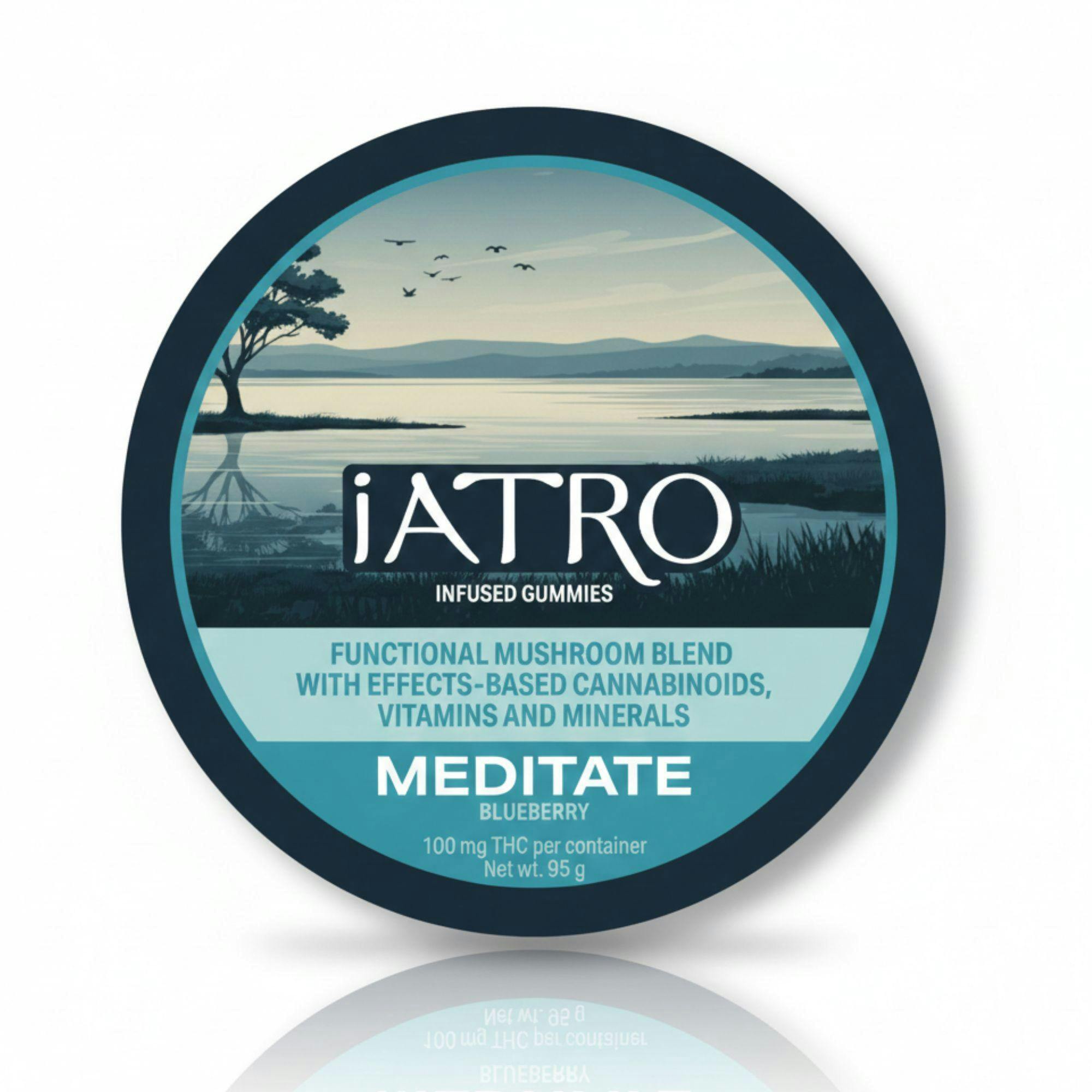 Iatro Meditate- Blueberry 100mg cannabis product