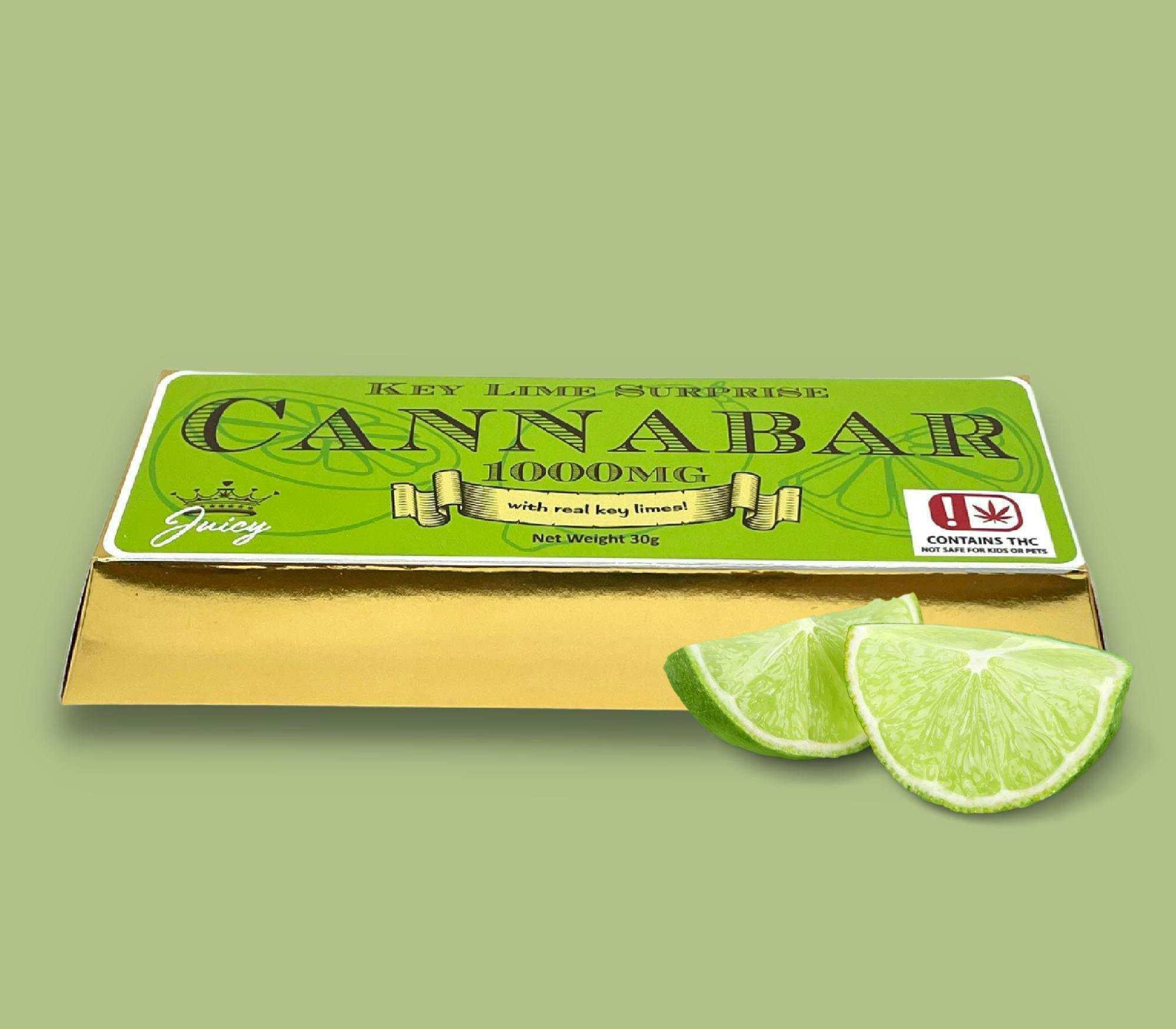 Key Lime Surprise 1000mg-1 count- Juicy Cannabar