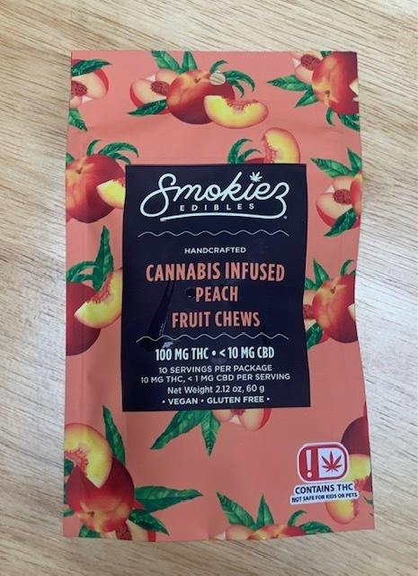 Smokiez - Sweet Peach - Sativa - 100 Mg