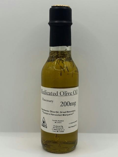 200mg Medicated Olive Oil (Rosemary)