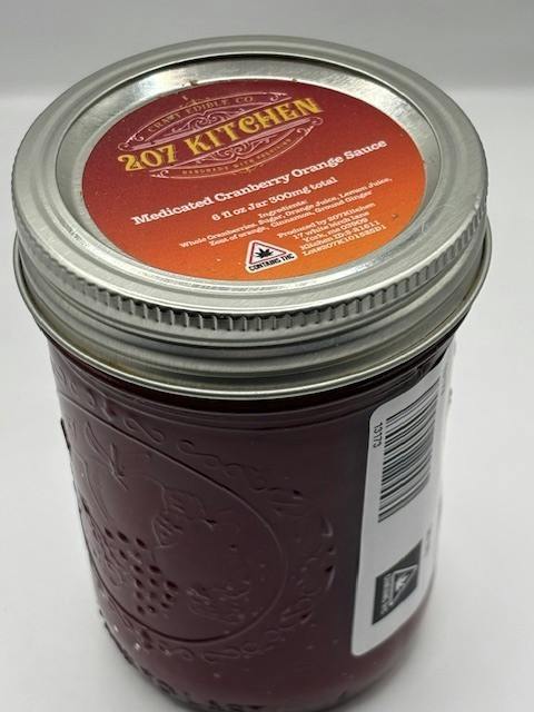 300mg Cranberry Orange Jam