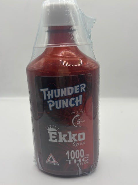 EkkoEssence | Thunder Punch Syrup | Non-carbonated | 1000mg | 8 fl oz by EkkoEssence