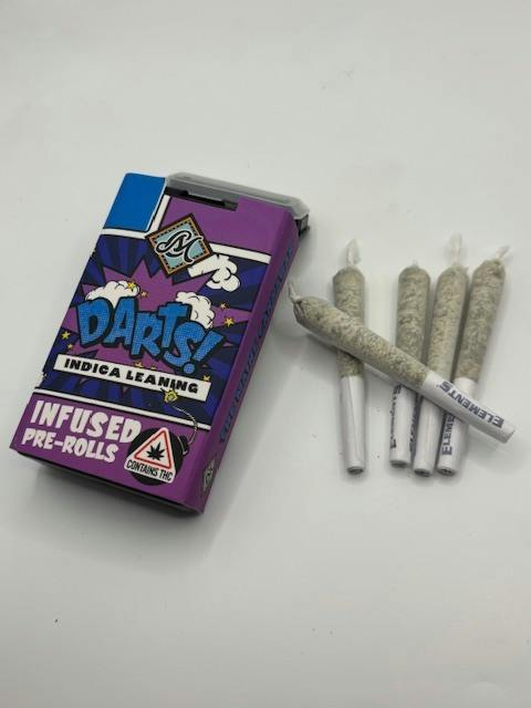 Dart 5-Pack (Garlic Breath/THCa Crystals) (3.5g)