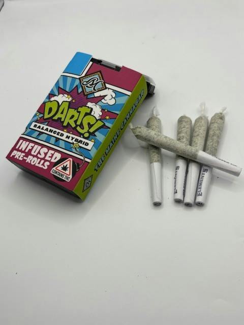 Dart 5-Pack (Fizztastic x Skunk Dog/THCa Crystals) (3.5g)
