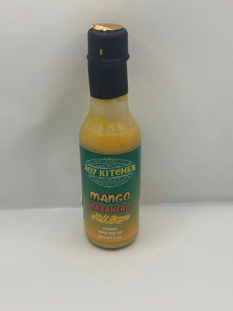 1000mg Mango Habanero Hot Sauce