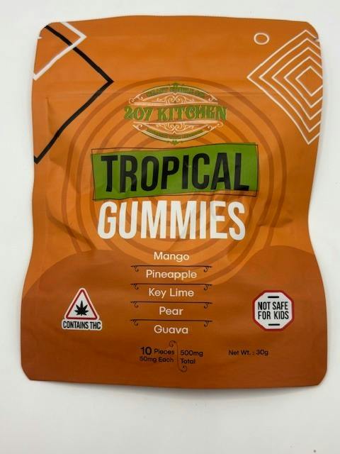 1000mg Tropical Gummies (10) 100mg