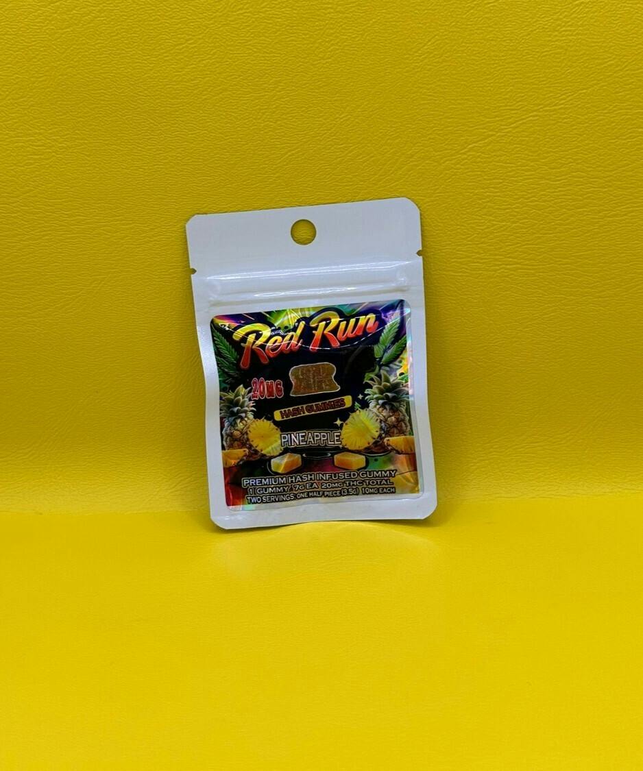 RR, Pineapple Gummy, 20mg