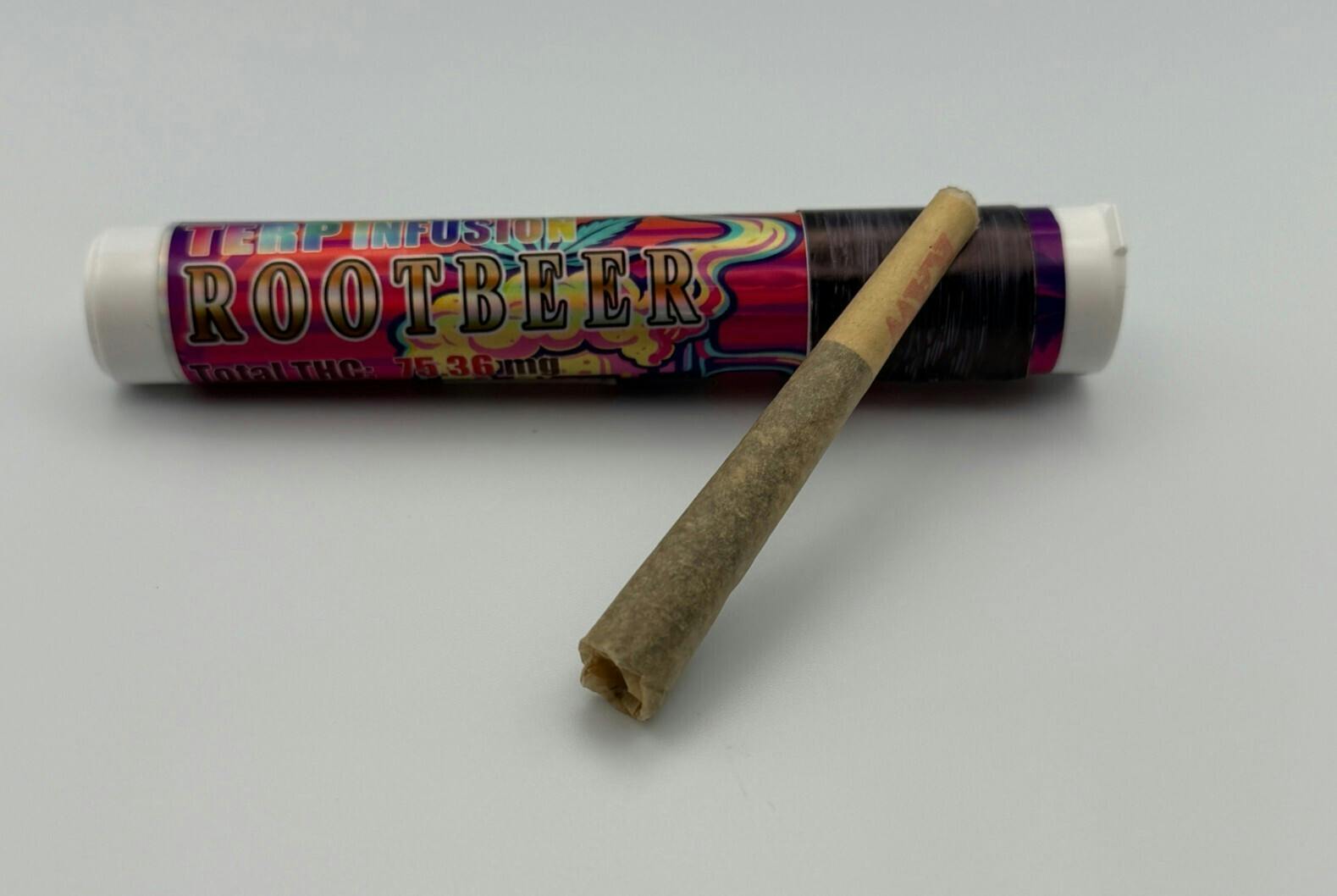 RR, Rootbeer, Baller Joint Terp Infused, 0.5g - Hybrid at The Knotty Puffin