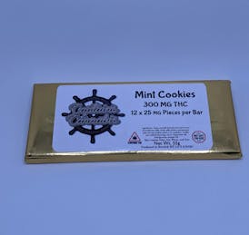 Chocolate: 300mg Mint & Chocolate Bar