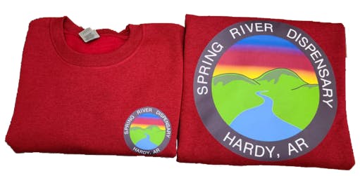 Large Red Sweat Shirt *TAX INCLUDED*