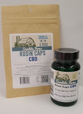 CBD Rosin Caps 30ct - Ouachita Farms *TAX INCLUDED*