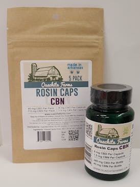 CBN Rosin Caps 30ct - Ouachita Farms *TAX INCLUDED*
