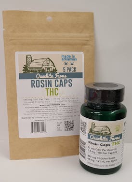 THC Rosin Caps 30ct - Ouachita Farms *TAX INCLUDED*