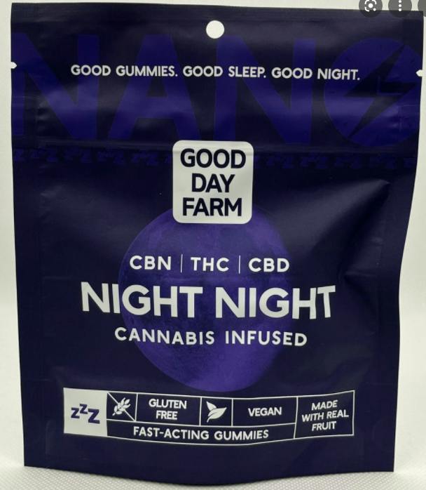 Nano Night Night Gummies 100mg -GDF *TAX INCLUDED* at Spring River Dispensary