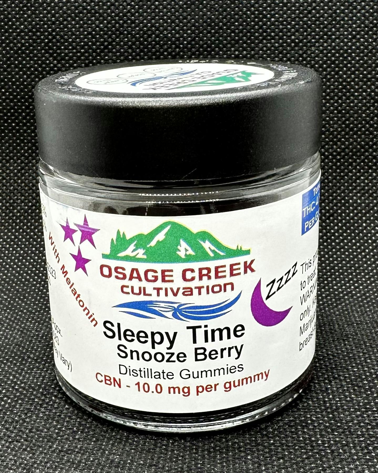 5mg W/Melatonin Snooze berries Gummies- OSAGE *TAX INCLUDED*
