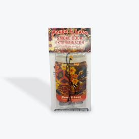 Peace & Love smoke odor, exterminator hanger for the car/room