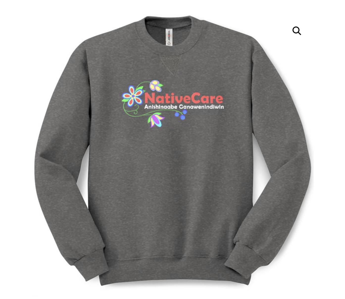 NativeCare | Charcoal | Crewneck | LT