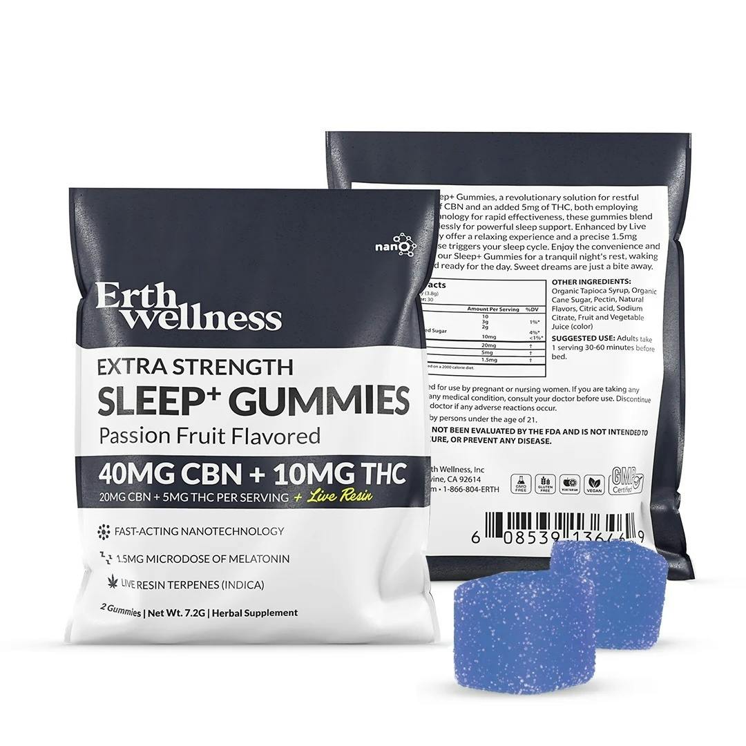 Erth Wellness | Sleep+ | Gummy | 2 pack at NativeCare