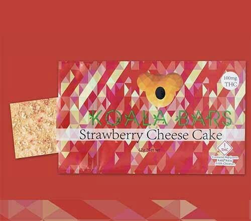 Koala | Choc. 100mg | Strawberry Cheesecake