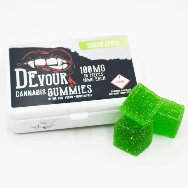 Devour | Green Apple Gummies | 100mg