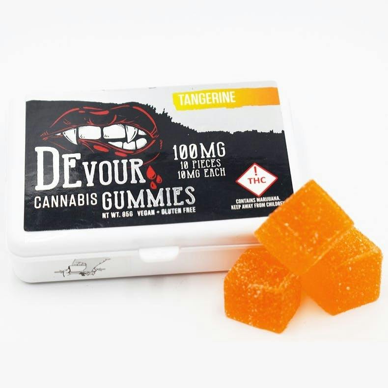 Devour | Tangerine Gummies | 100mg