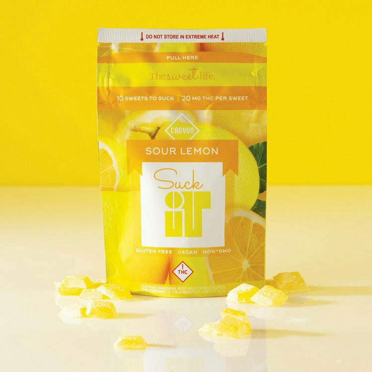 Canyon Cultivation | Chew It 1:1 CBD/THC Sour Lemonade 2.5mg | 100 mg