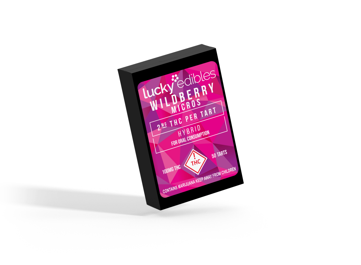 Lucky Edibles | Wild Berry 2mg | 100mg