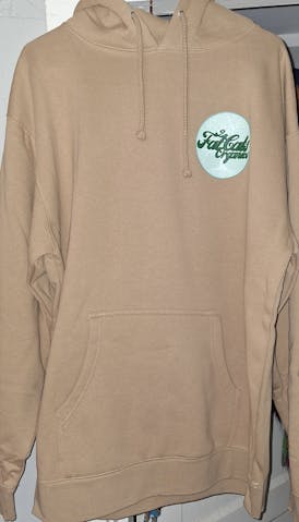 SANDSTONE (Size L) 2 Fat Cats Organics Hoodie