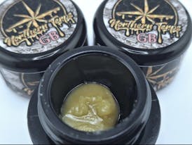 GLITTER BOMB Top Tier Live Hash Rosin By NORTHERN TERPS