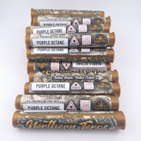 PURPLE OCTANE King Size Craft Indoor Pre Roll-INDICA HYBRID