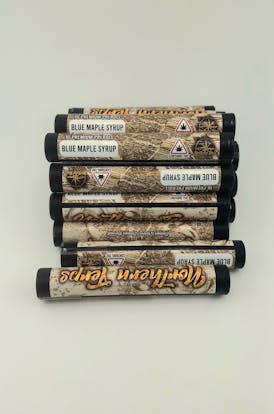 BLUE MAPLE SYRUP King Size Pre Roll By NORTHERN TERPS