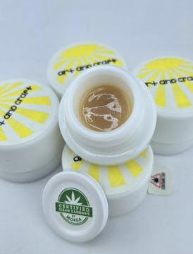 PEACH CRESCENDO WATERMELON ZKITTLEZ *Tier 1/Single Source*Live Hash Rosin By ART AND CRAFT CANNA