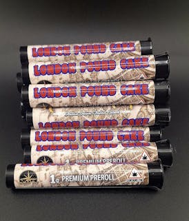 LONDON POUND CAKE King Size Craft Indoor Pre Roll By NORTHERN TERPS