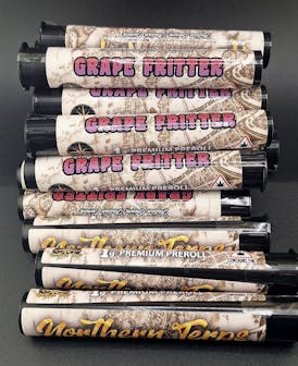 GRAPE FRITTER King Size Craft Indoor Pre Roll By NORTHERN TERPS