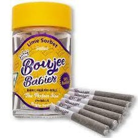 Boujee Babies Bubble Hash Infused 6pk Lime Sorbet