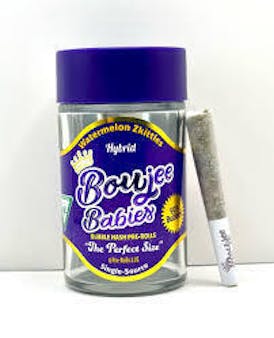 Boujee Babies Bubble Hash Infused 6pk Watermelon Zkittlez