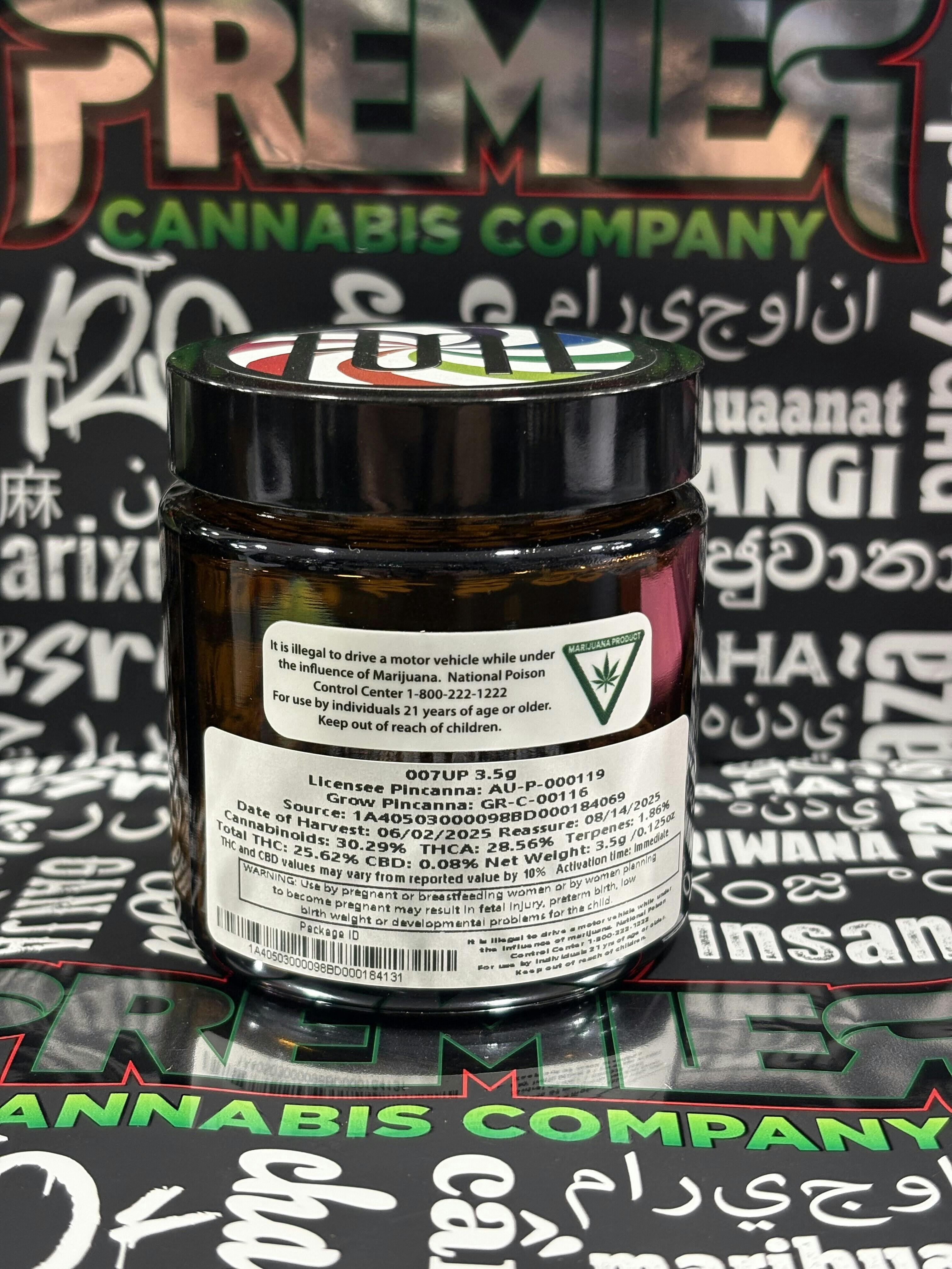 Head Stash Harvest Pre-Packaged 3.5g 007UP
