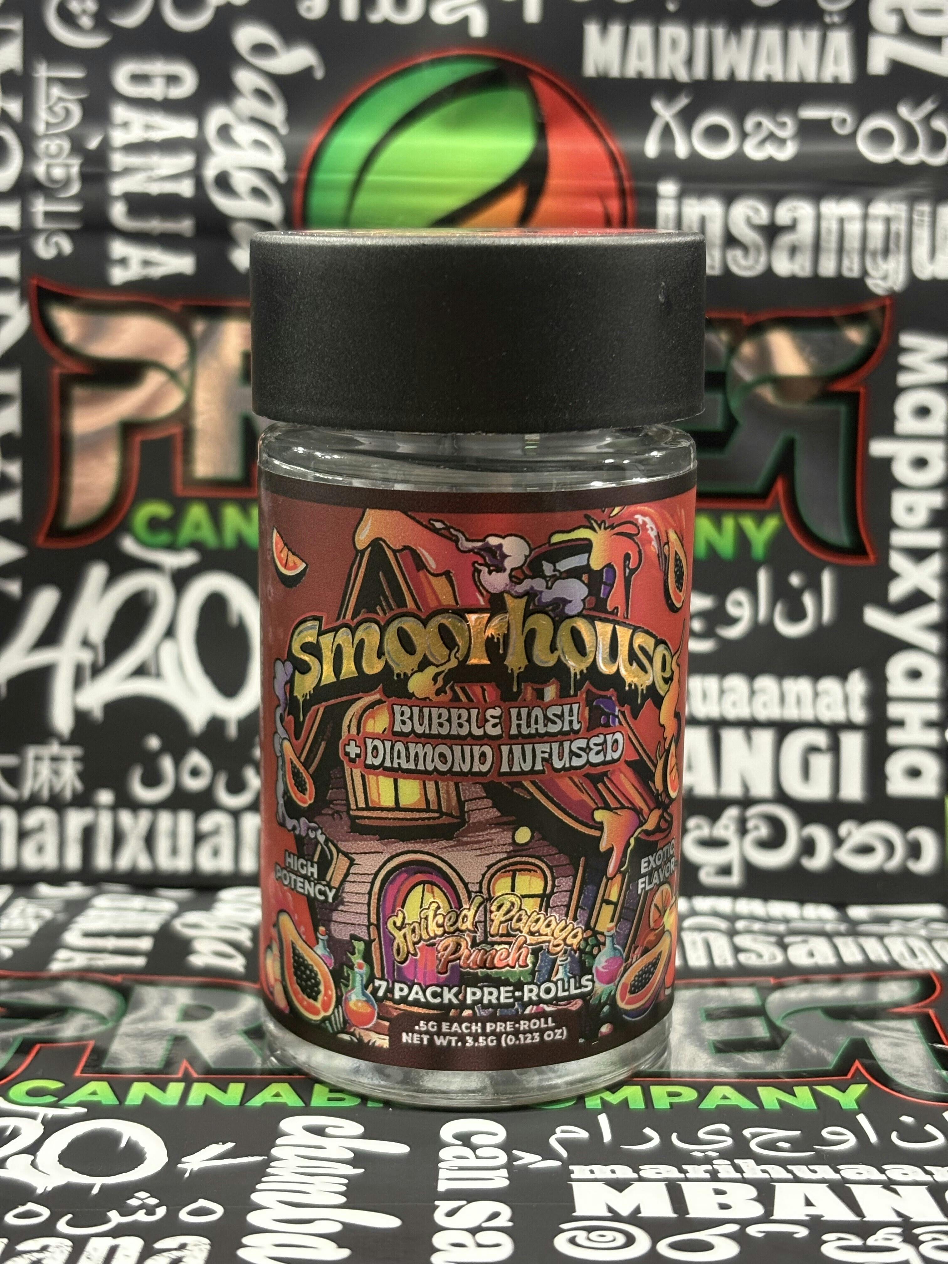 Smoorhouse Infused Pre-Rolls 7pk 3.5g Spiked Papaya Punch