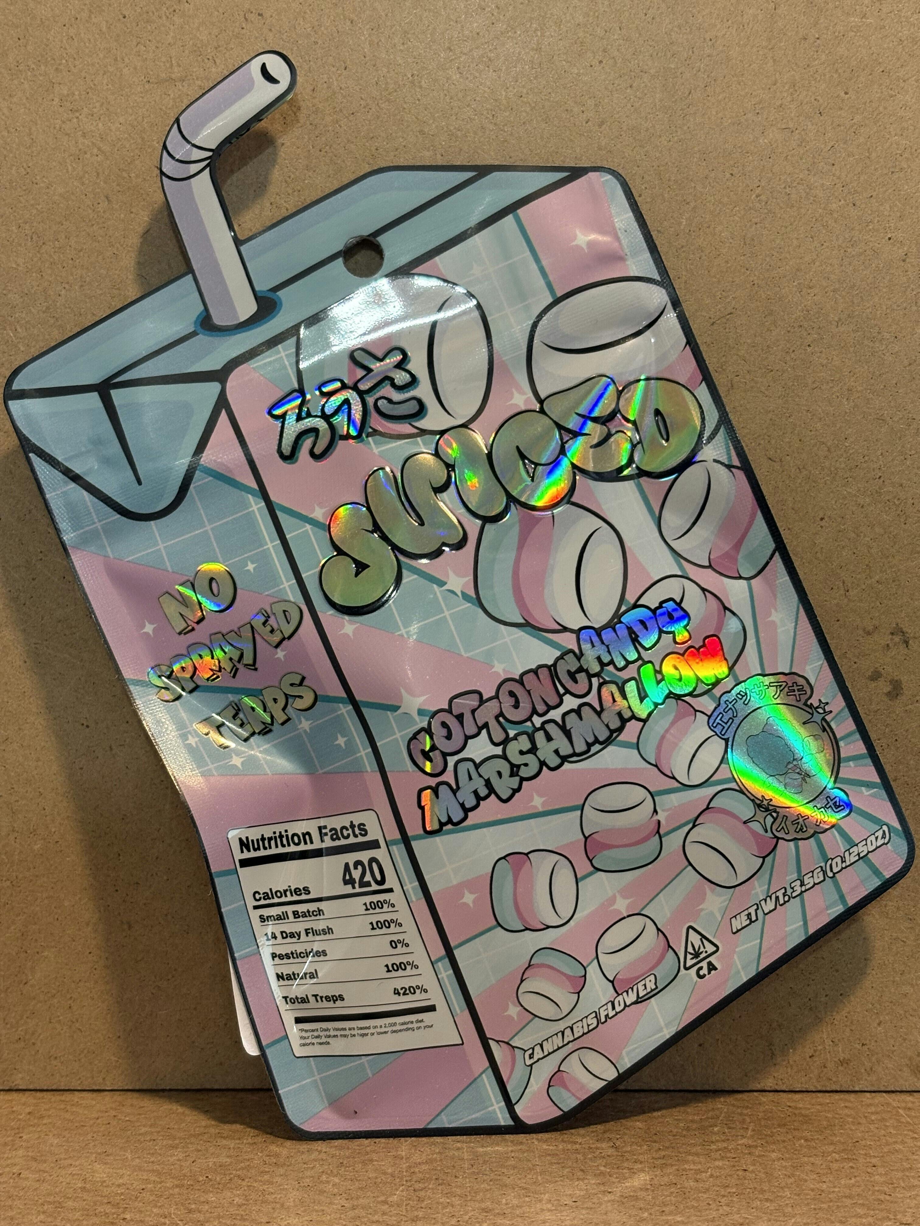 Juiced Pre-Packaged 3.5g Cotton Candy Marshmallow