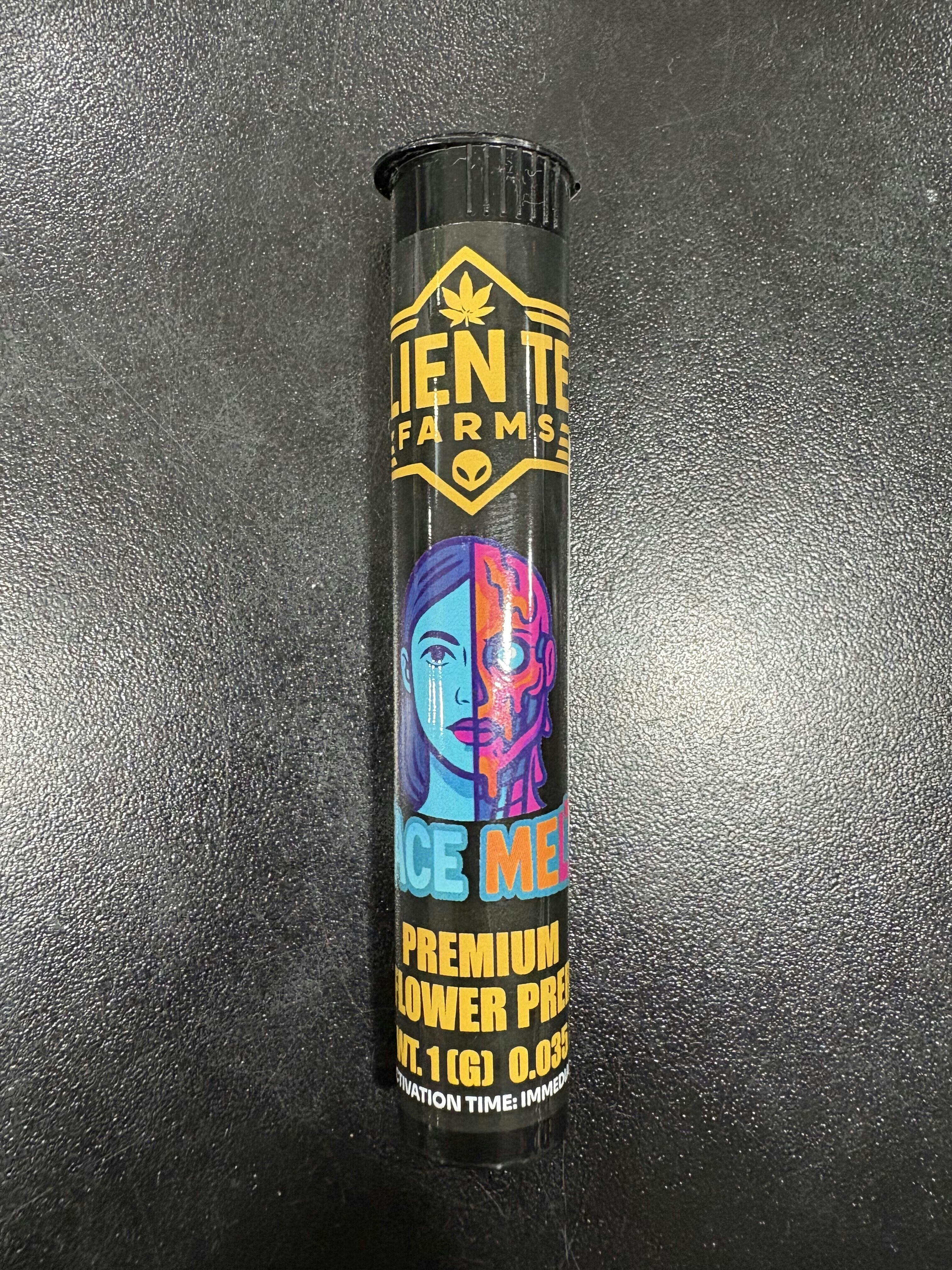 Alien Tek Pre-Roll 1g Face Melt