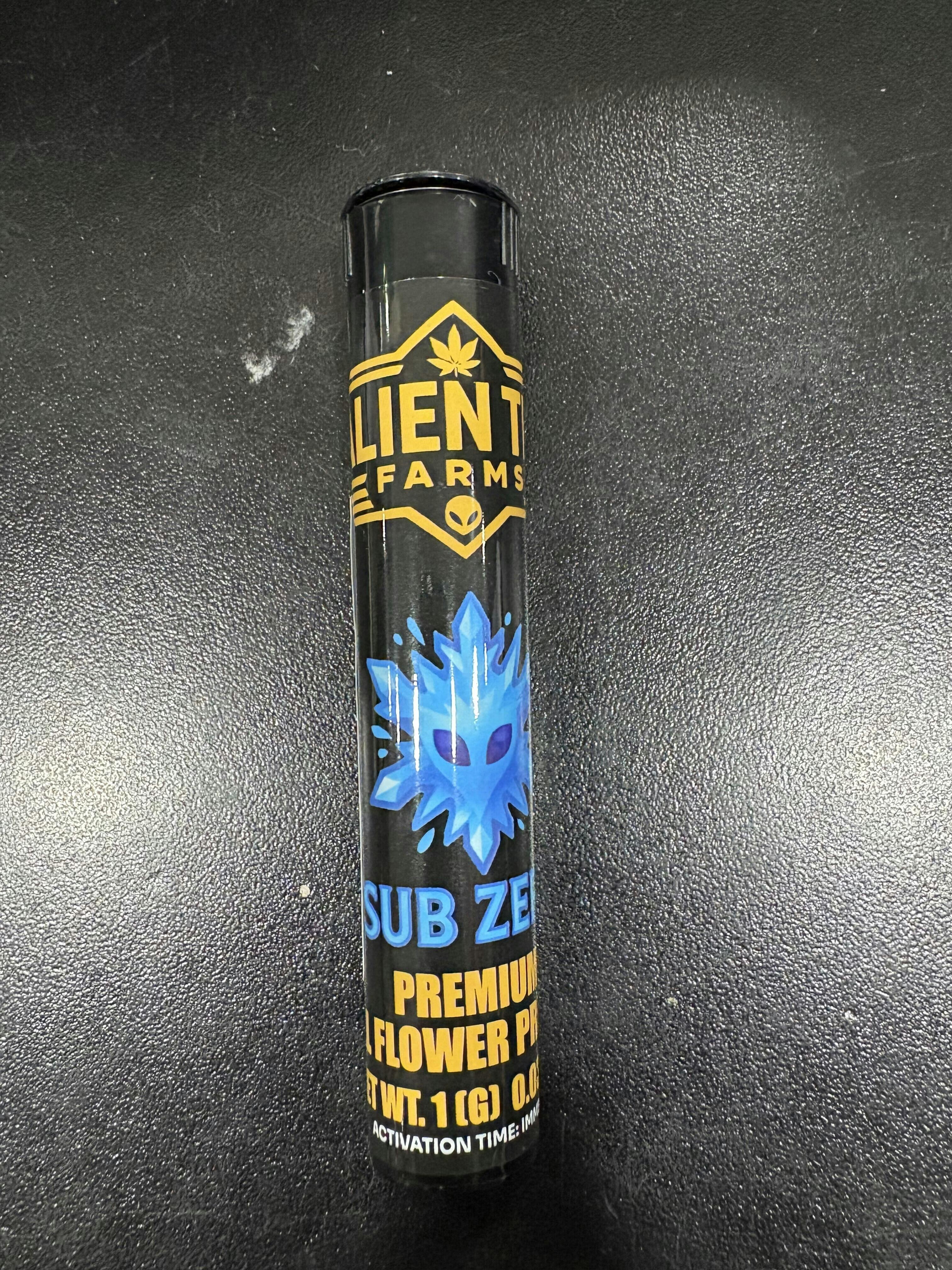 Alien Tek Pre-Roll 1g SubZero