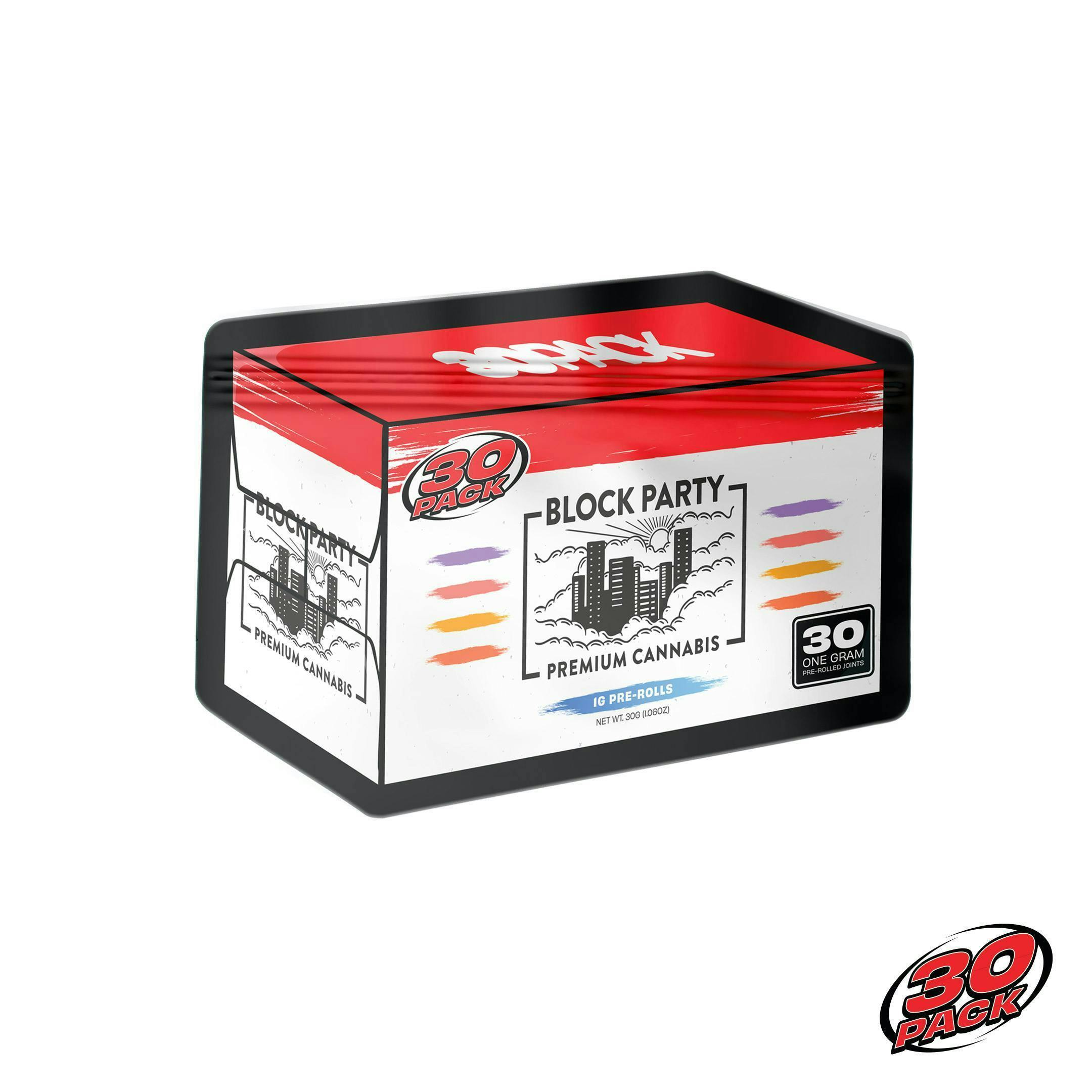Block Party | Joints | 1g each | 30pk
