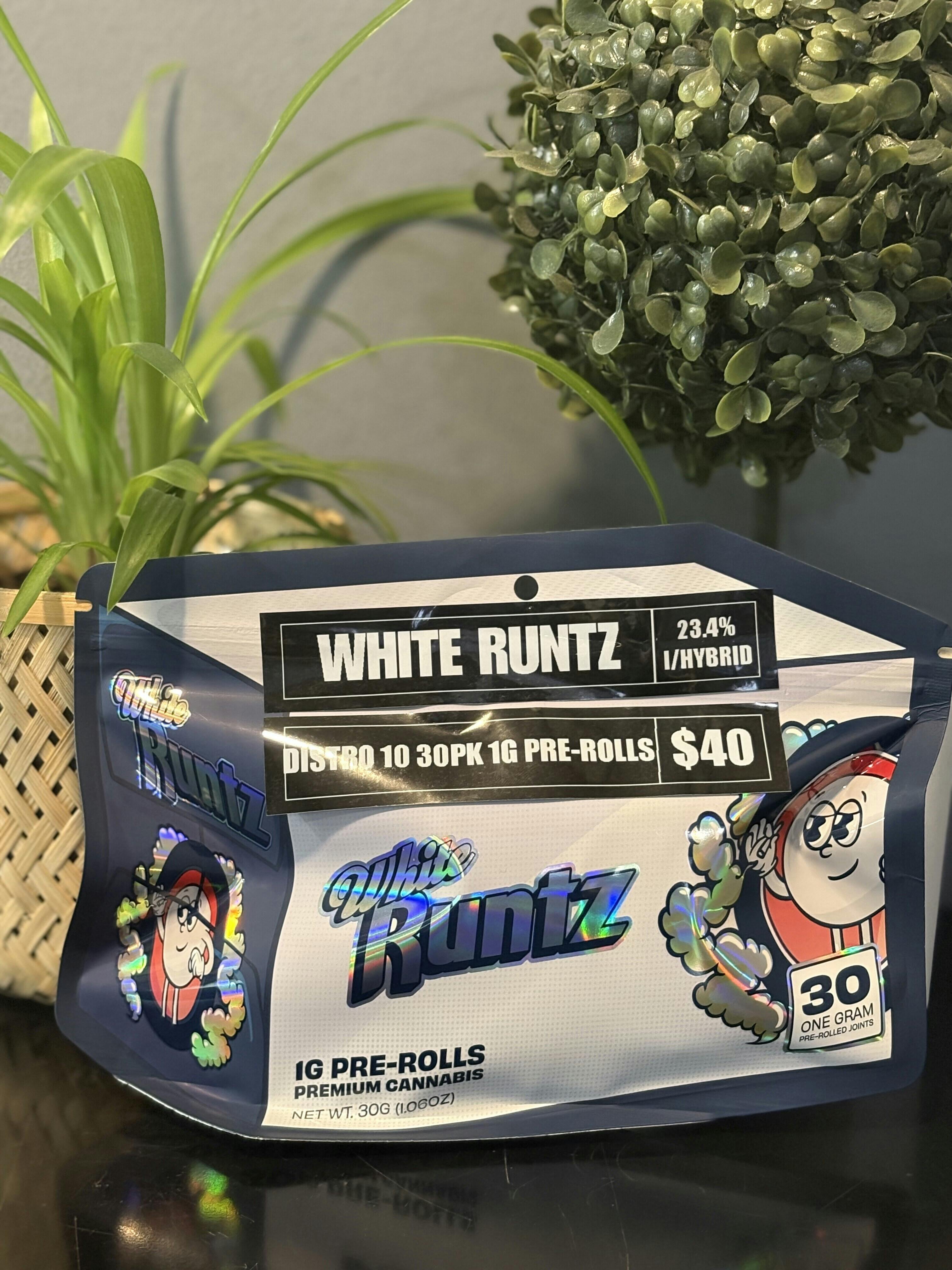 White Runtz | Joints | 1g each | 30pk