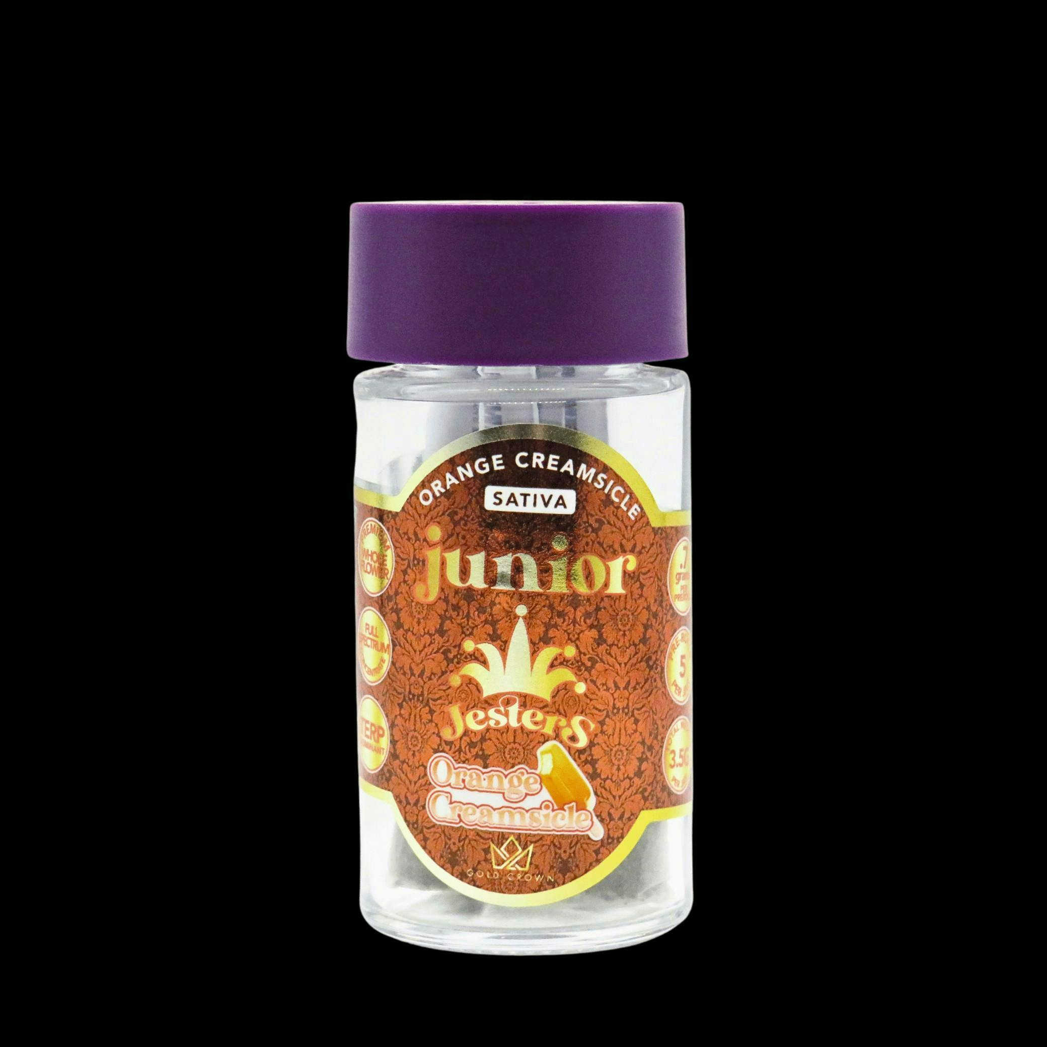 Royal Junior Jesters | Orange Creamsicle | Infused Joints | 0.7g each | 5pk by Gold Crown