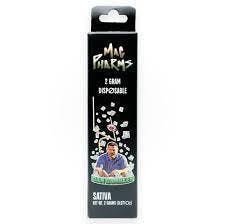 Mac Pharms | Dan Gambles | Disposable Vape | 2G