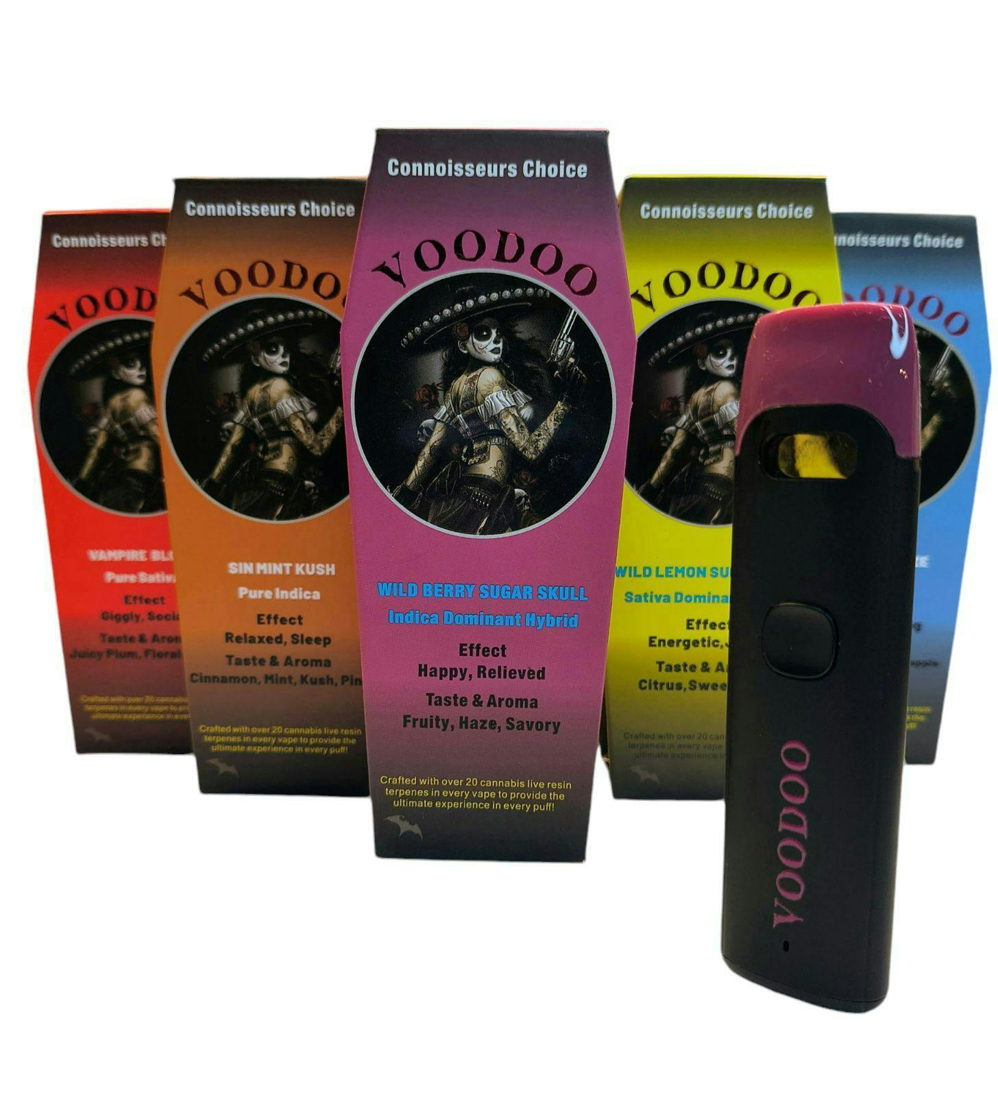 Voodoo Live Resin Disposable 1g Cinnamon Kush
