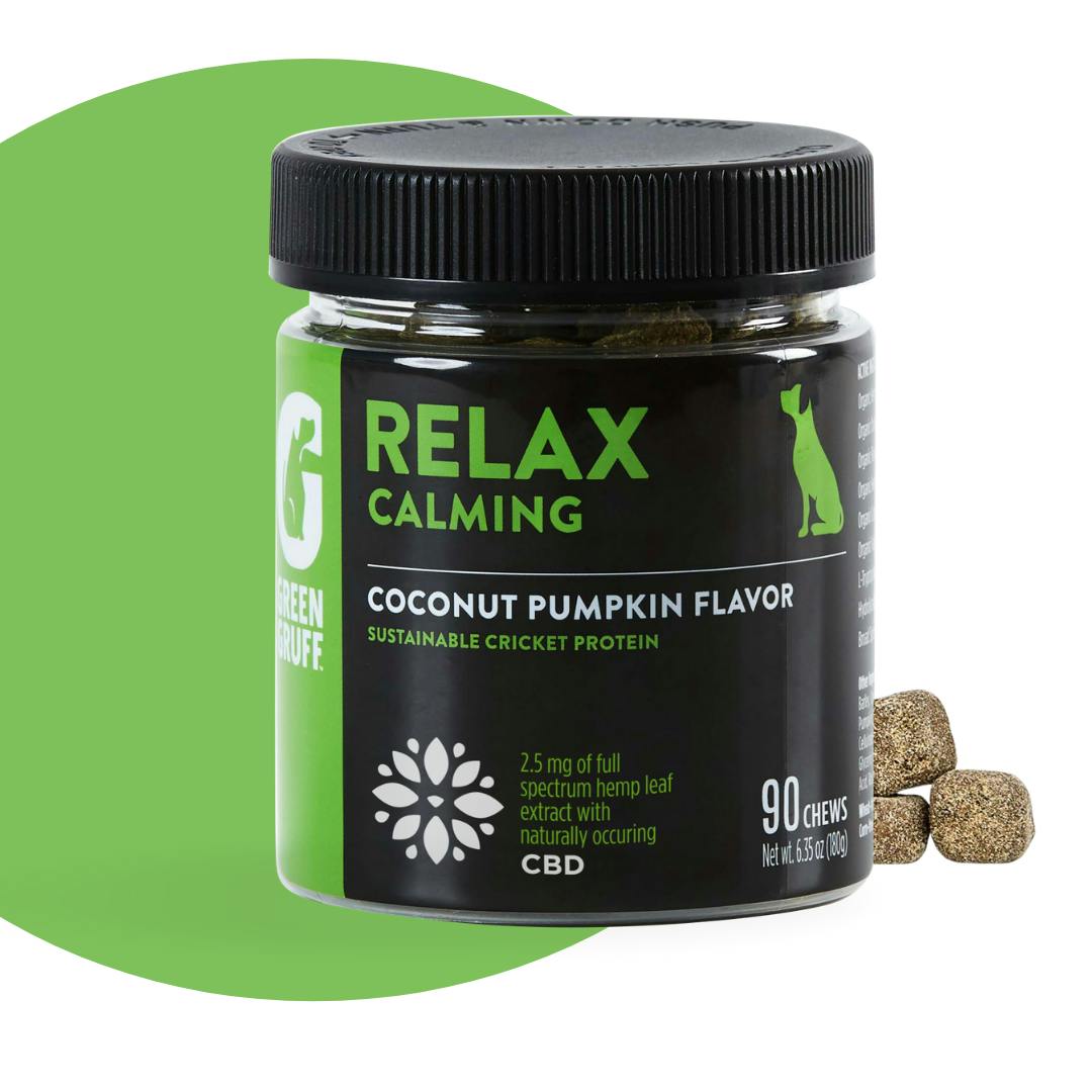 Green Gruff - Relax CBD Dog Treats 90ct