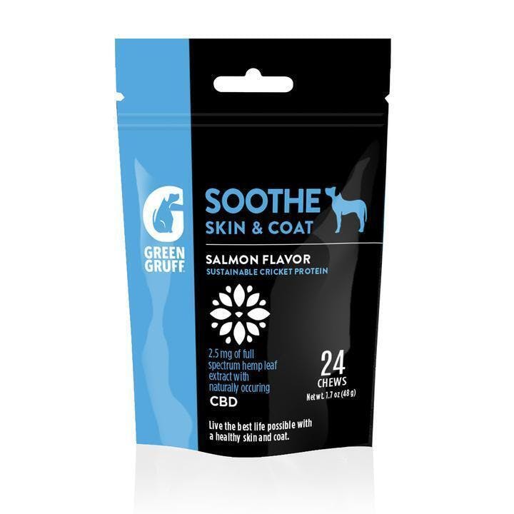 Green Gruff - Soothe Plus CBD Dog Treats 24ct