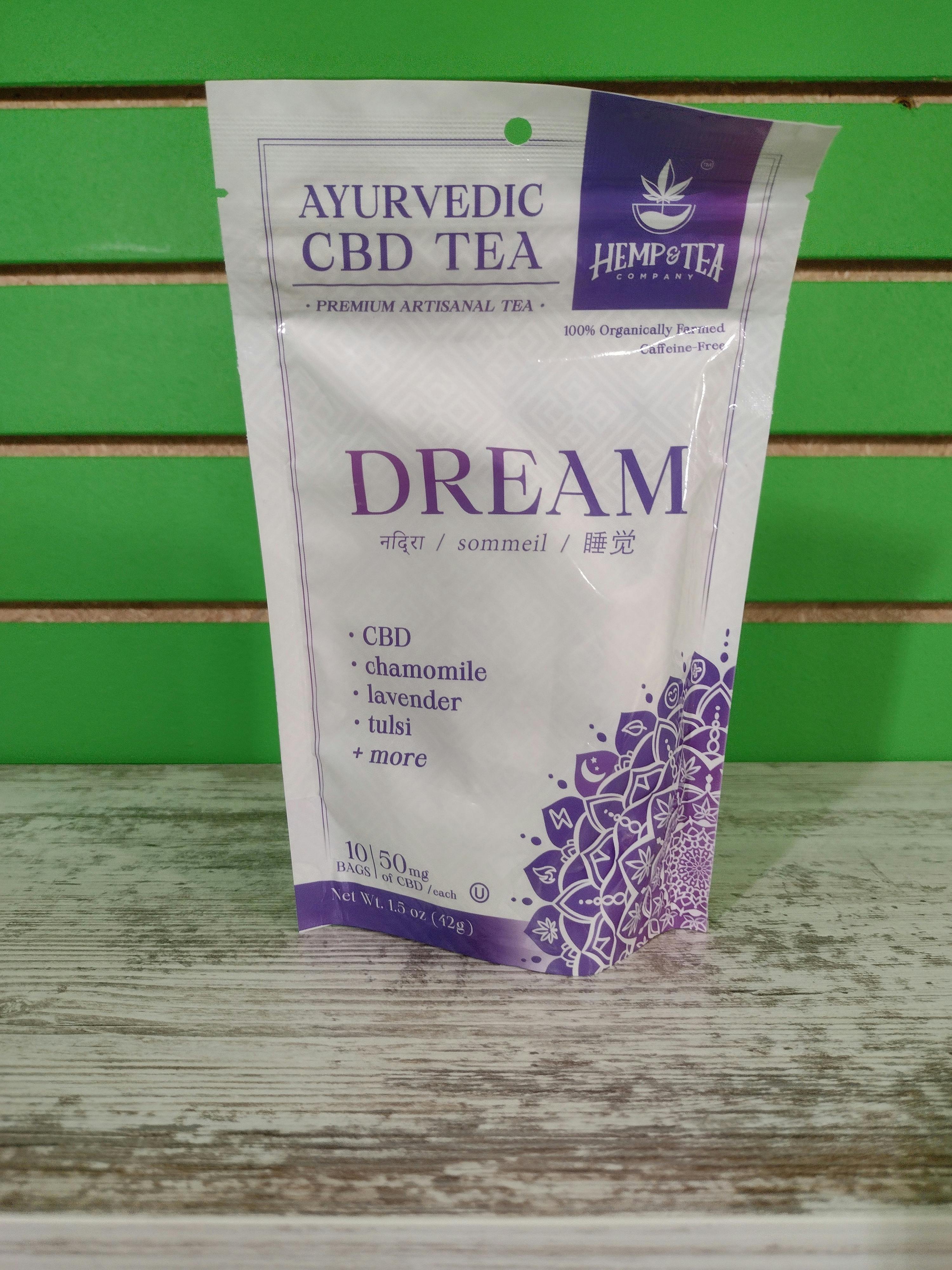Ayurvedic CBD Tea - DREAM/Hemp and Tea Company