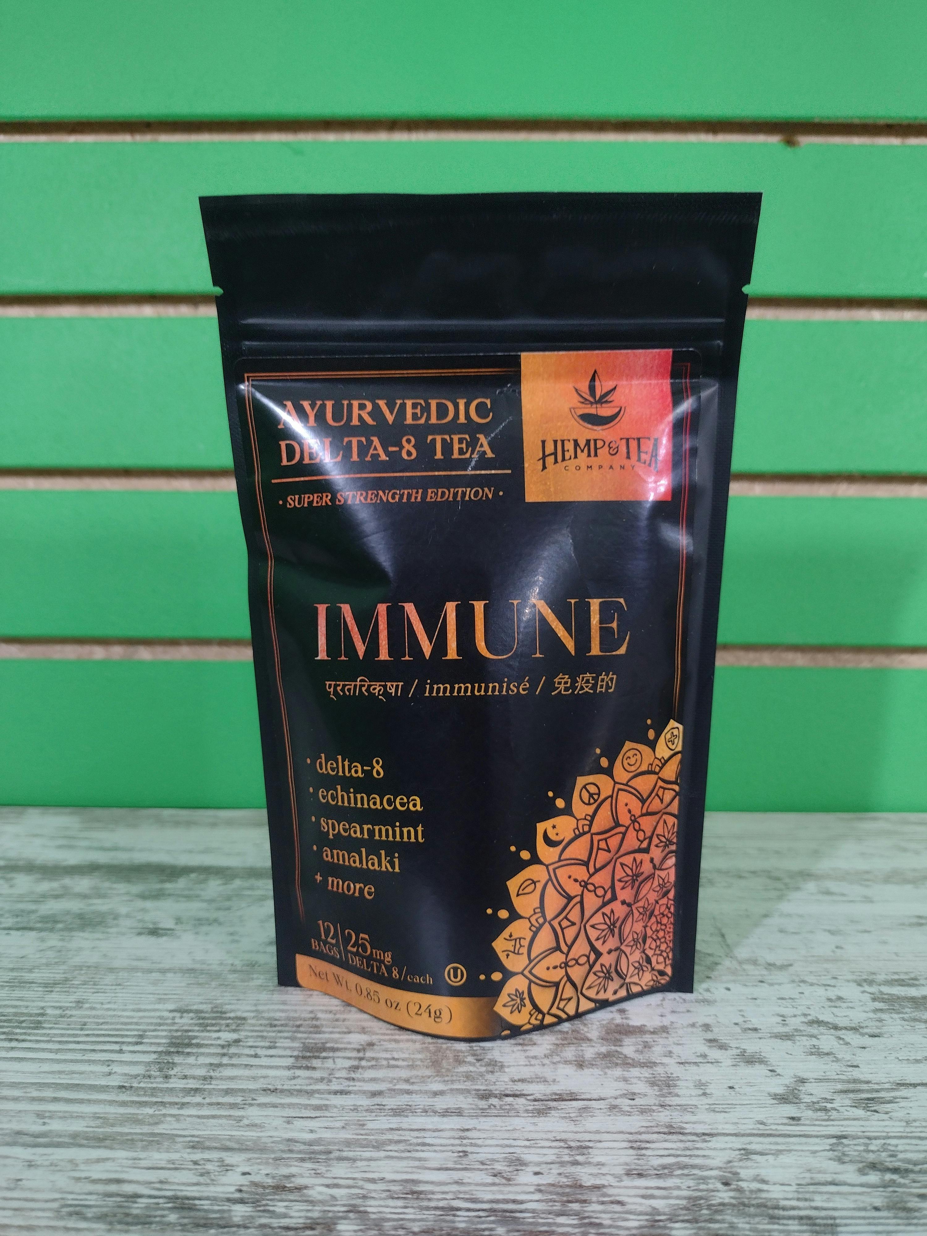 Ayurvedic Delta 8 Tea - IMMUNE/Hemp and Tea Company